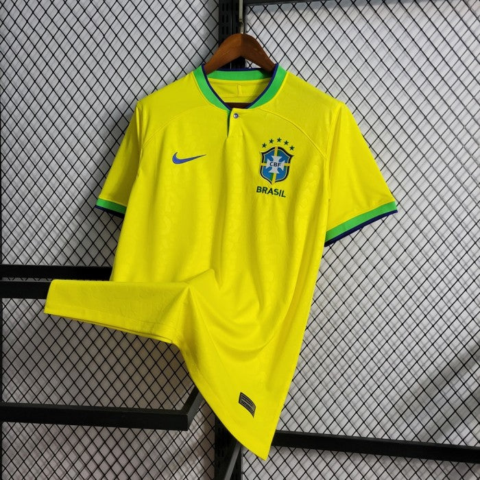 Maillot Brésil Domicile 2023 — Jaune
