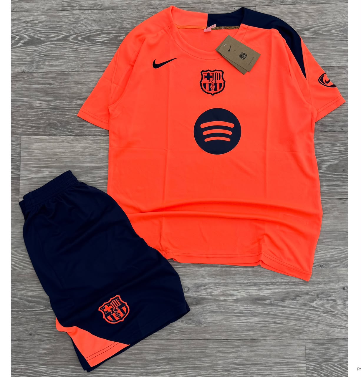 Ensemble Barcelone Orange