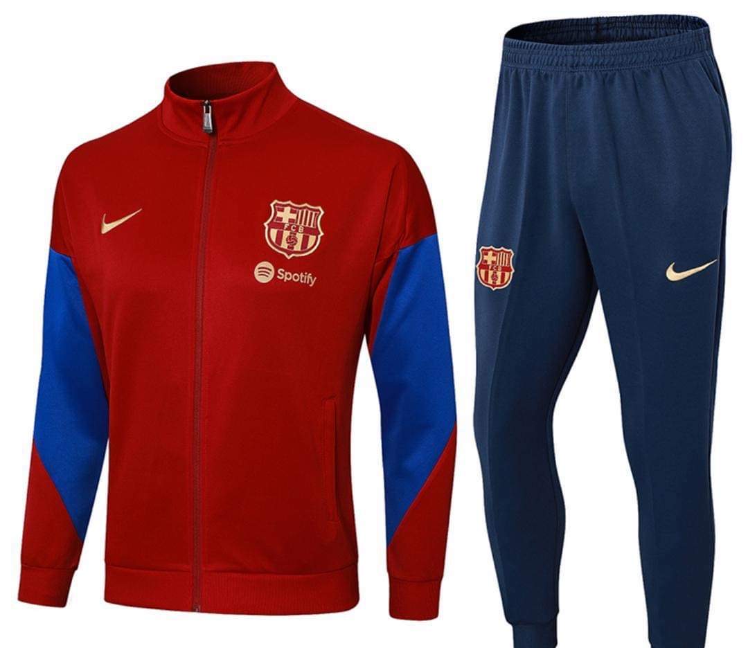 Survetement Barcelone (Rouge) 2024/2025