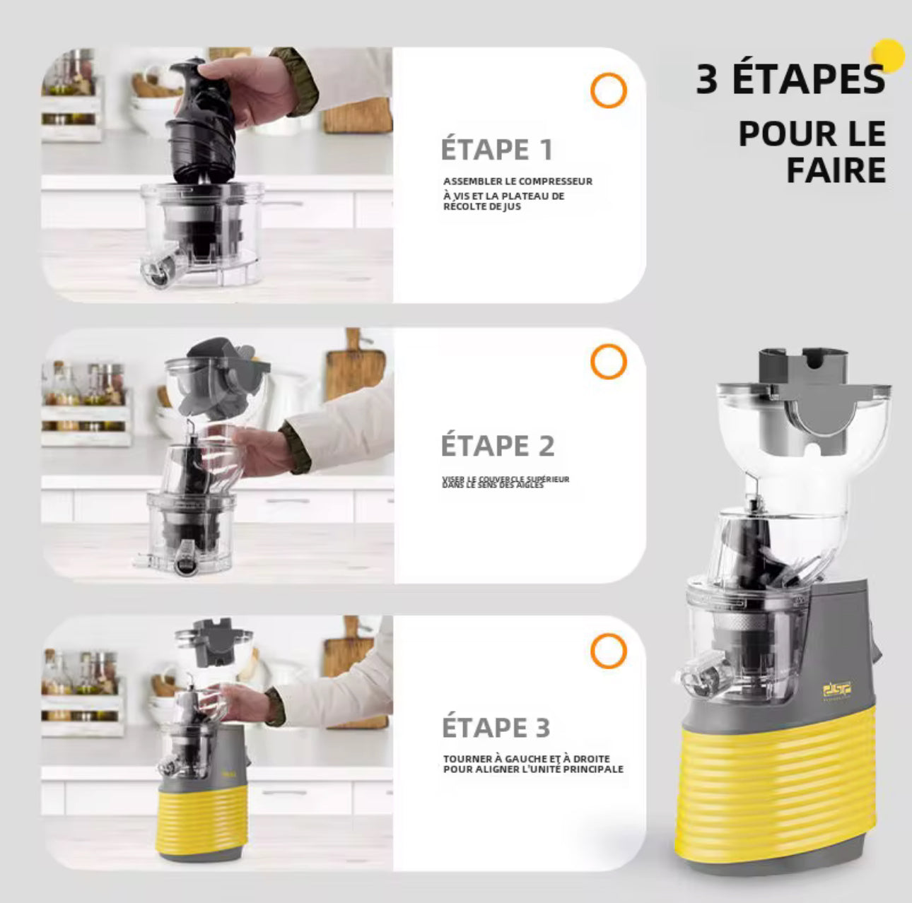 Extracteur de jus automatique