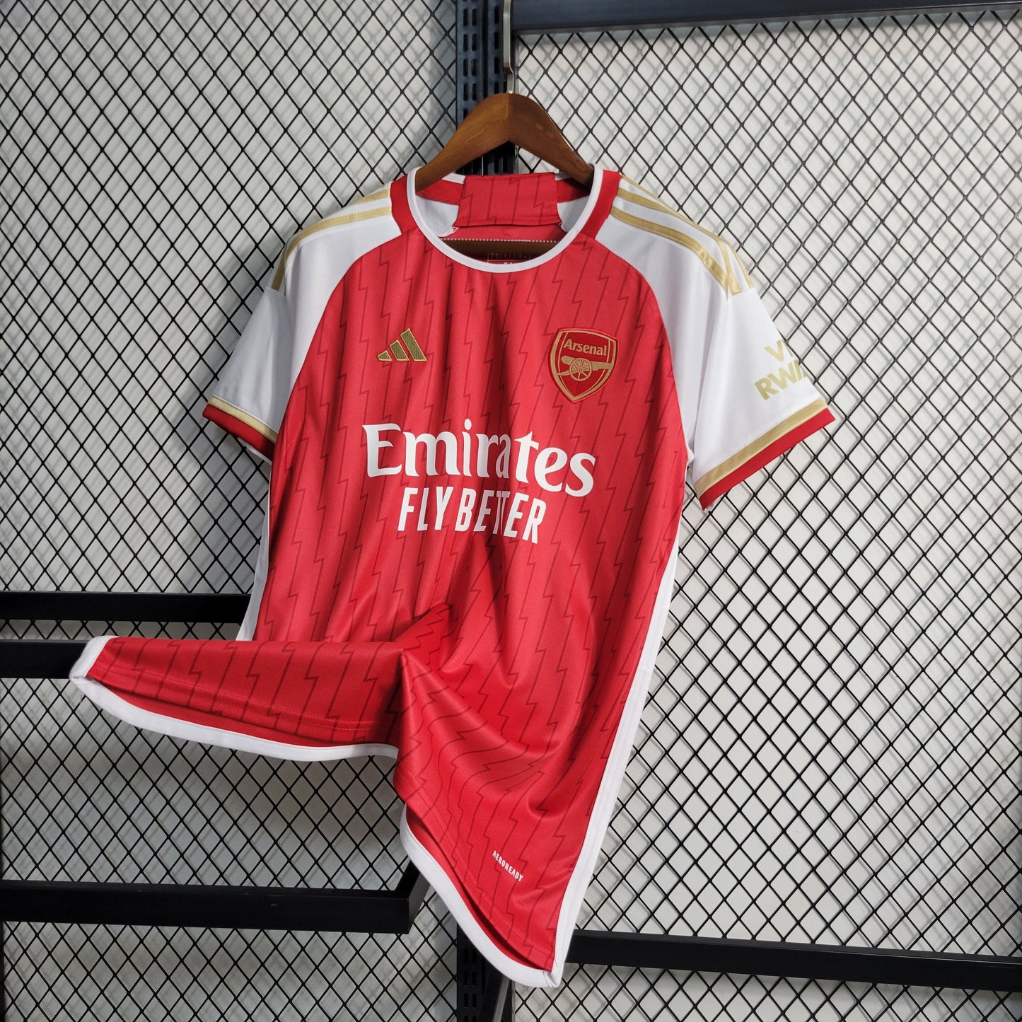 Maillot Arsenal Domicile 2023/2024 – Rouge et Blanc