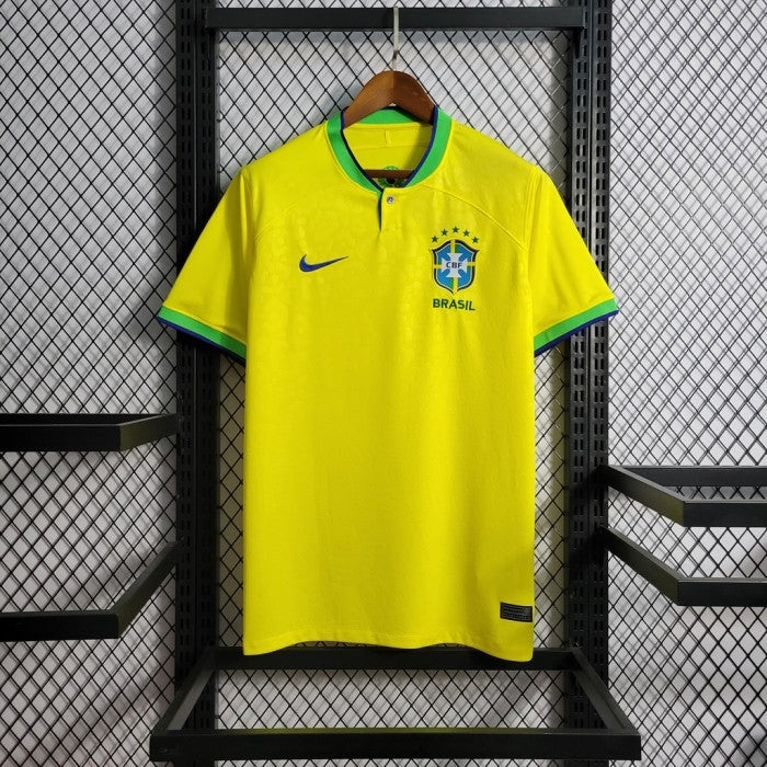 Maillot Brésil Domicile 2023 — Jaune