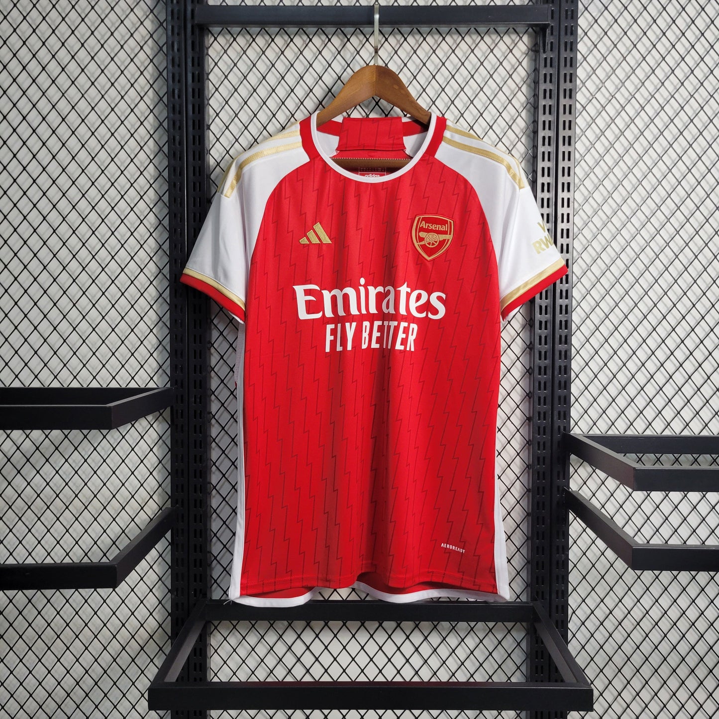 Maillot Arsenal Domicile 2023/2024 – Rouge et Blanc