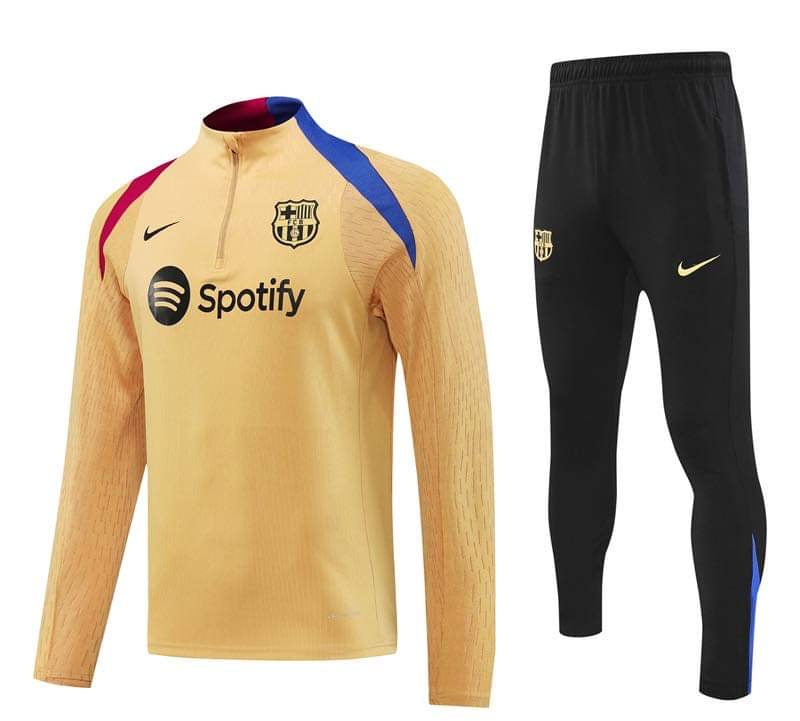 Survetement Barcelone ( Beige ) 2024/2025