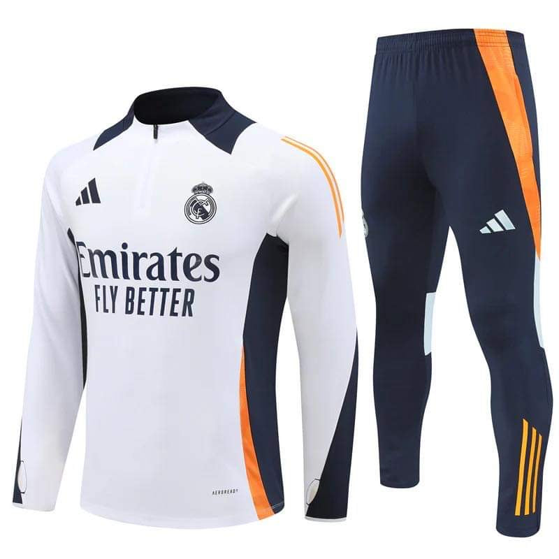 Survetement Real Madrid ( White ) 2024/2025
