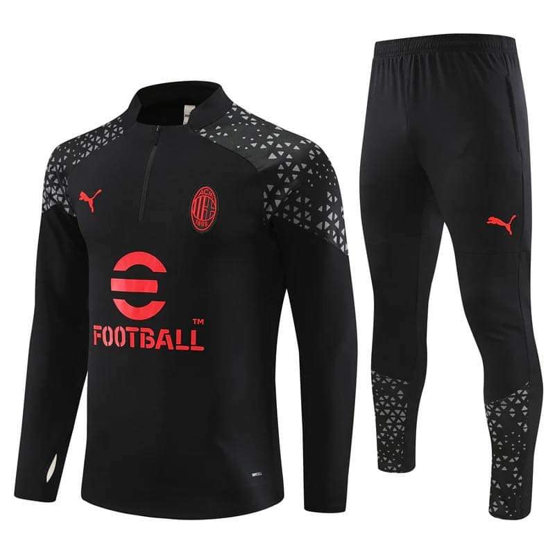 Survetement Ac Milan ( Noir ) 2024/2025