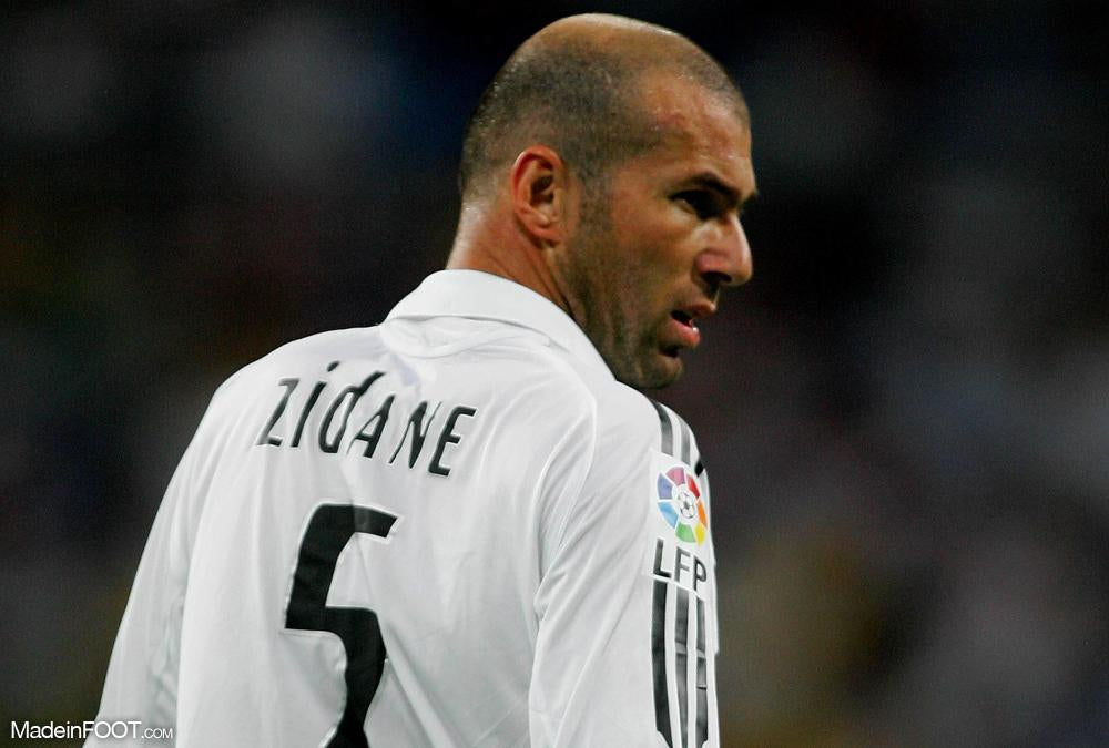 ZIDANE Réal Madrid