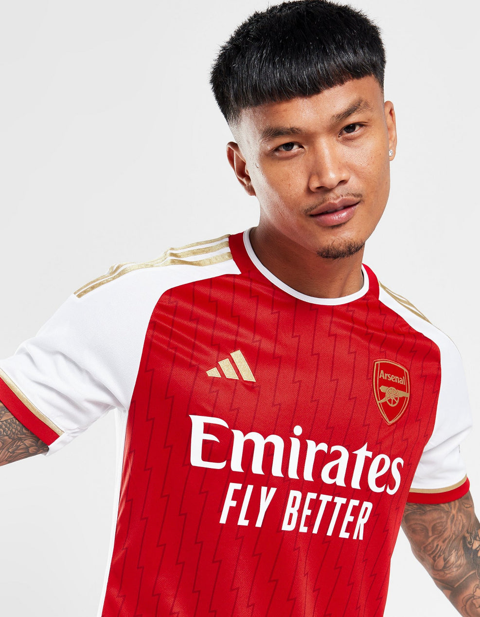 Maillot Arsenal Domicile 2023/2024 – Rouge et Blanc