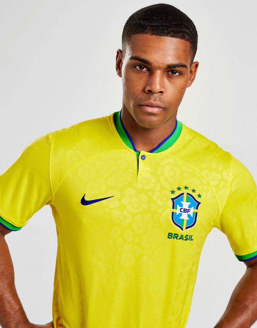 Maillot Brésil Domicile 2023 — Jaune