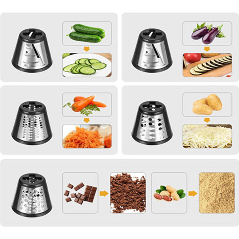 Coupe-légumes électrique à tambour multifonctionnel